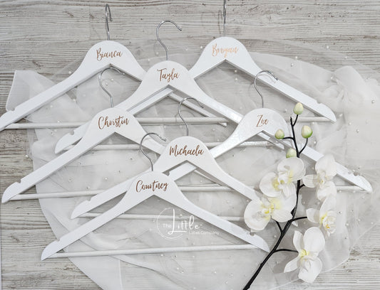 Wooden hanger White