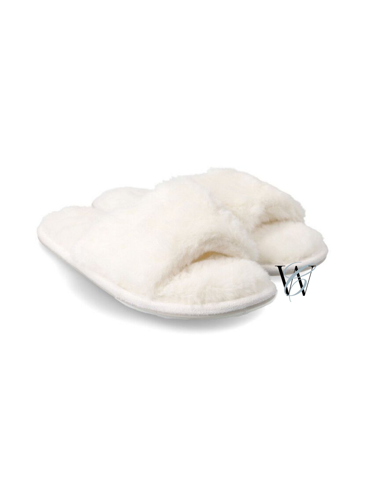 Plain Fluffy Slippers